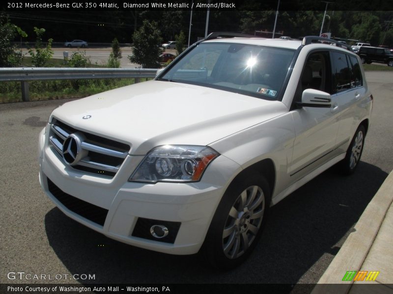 Diamond White Metallic / Almond/Black 2012 Mercedes-Benz GLK 350 4Matic