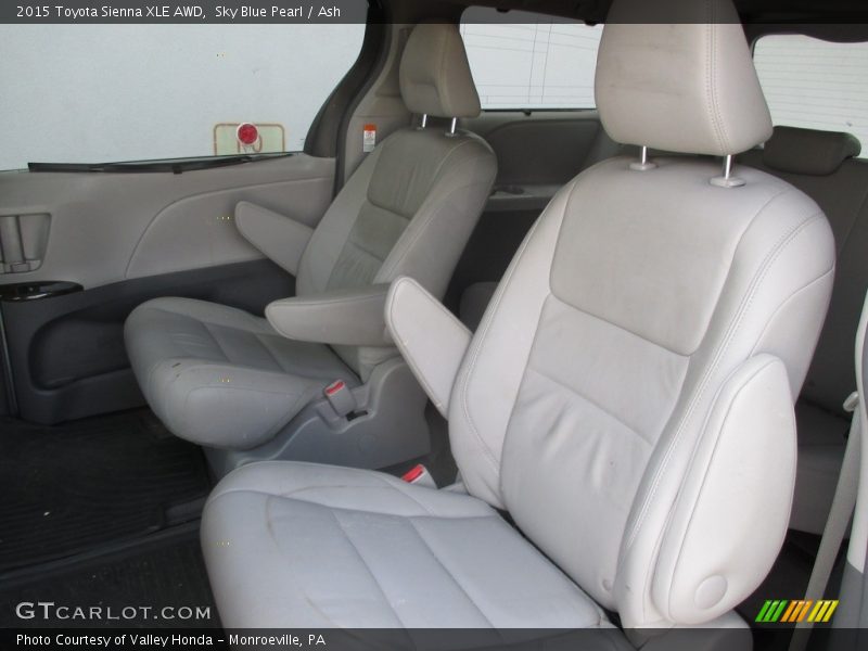 Sky Blue Pearl / Ash 2015 Toyota Sienna XLE AWD