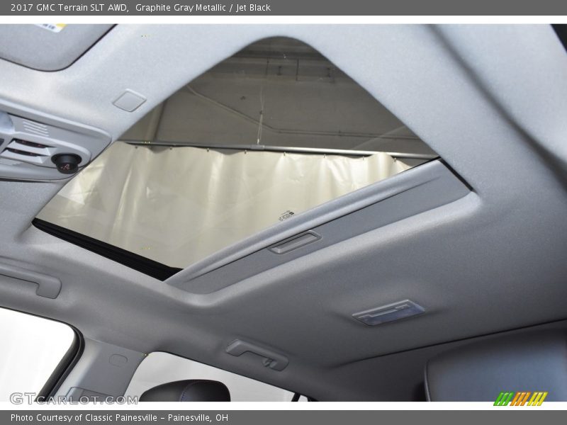 Graphite Gray Metallic / Jet Black 2017 GMC Terrain SLT AWD