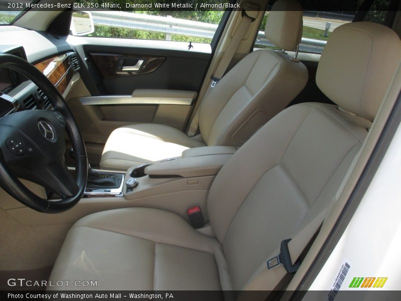 Diamond White Metallic / Almond/Black 2012 Mercedes-Benz GLK 350 4Matic