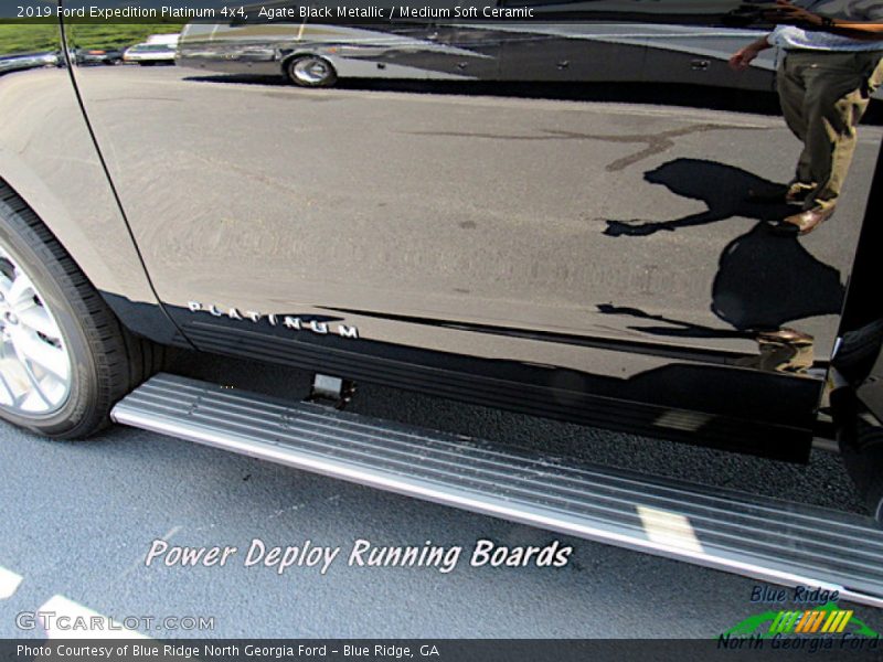 Agate Black Metallic / Medium Soft Ceramic 2019 Ford Expedition Platinum 4x4