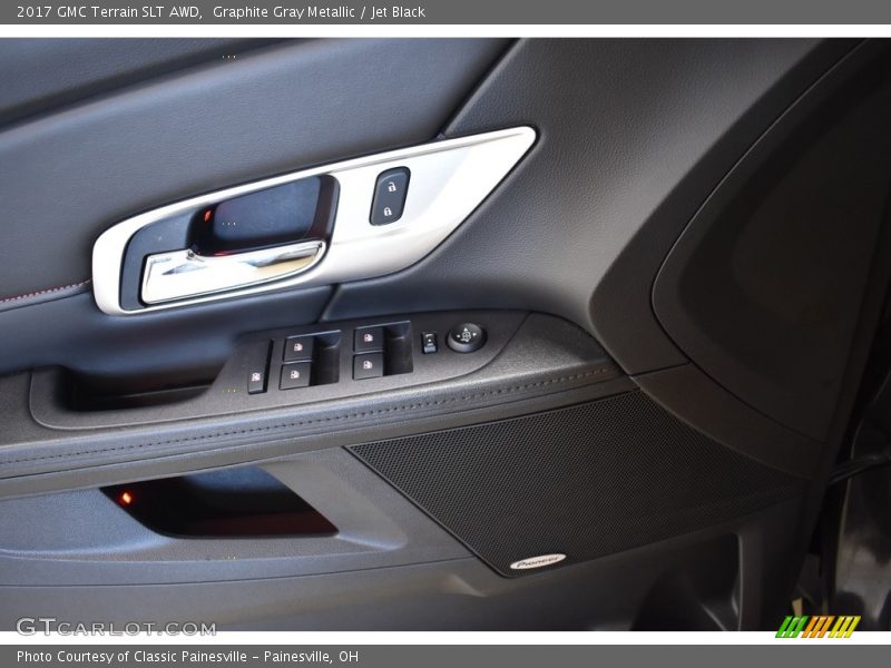 Graphite Gray Metallic / Jet Black 2017 GMC Terrain SLT AWD