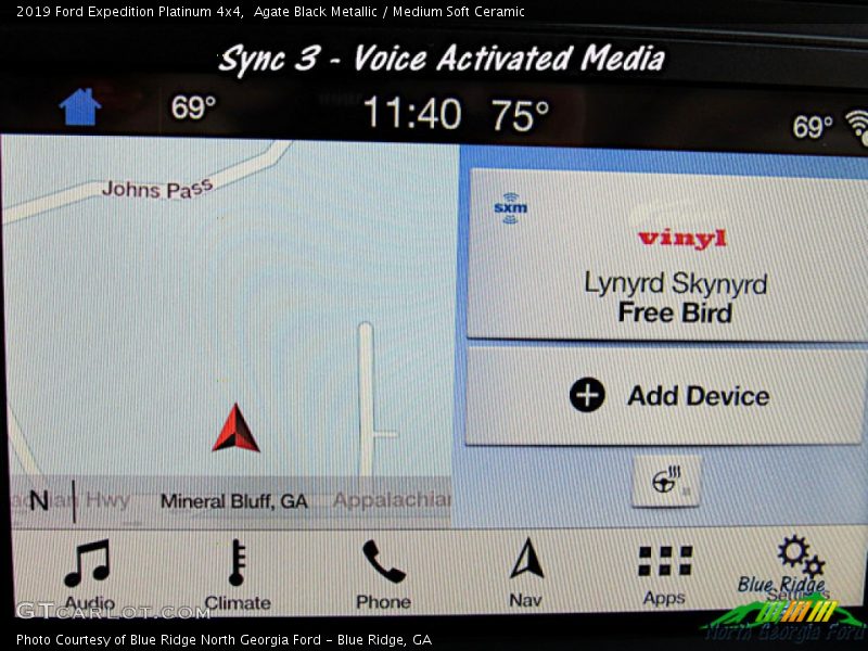 Agate Black Metallic / Medium Soft Ceramic 2019 Ford Expedition Platinum 4x4