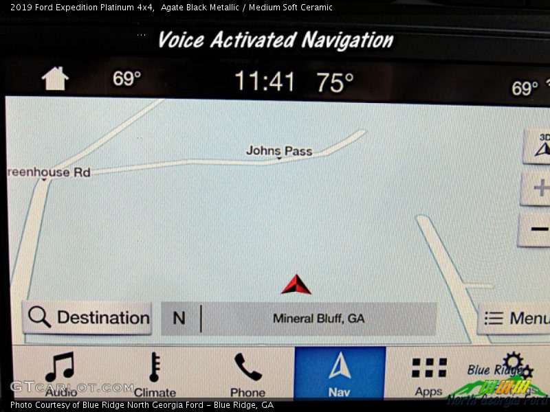 Agate Black Metallic / Medium Soft Ceramic 2019 Ford Expedition Platinum 4x4