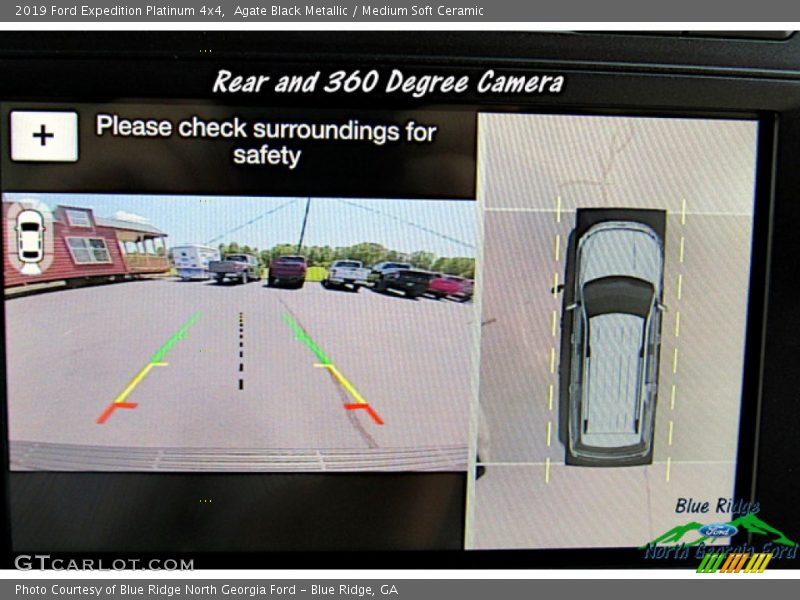 Agate Black Metallic / Medium Soft Ceramic 2019 Ford Expedition Platinum 4x4