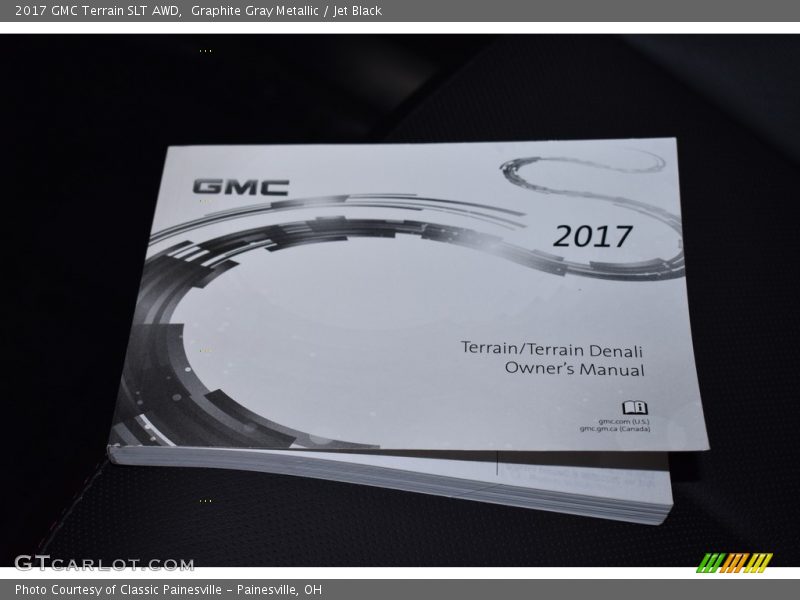 Graphite Gray Metallic / Jet Black 2017 GMC Terrain SLT AWD