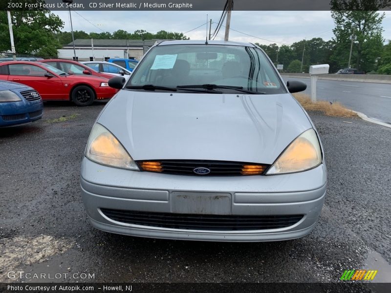 CD Silver Metallic / Medium Graphite 2002 Ford Focus LX Sedan
