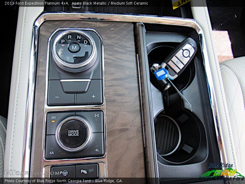 Agate Black Metallic / Medium Soft Ceramic 2019 Ford Expedition Platinum 4x4