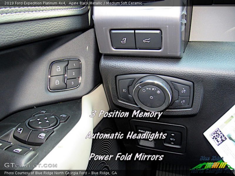 Agate Black Metallic / Medium Soft Ceramic 2019 Ford Expedition Platinum 4x4