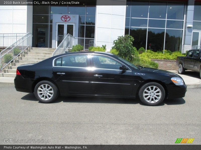 Black Onyx / Cocoa/Shale 2010 Buick Lucerne CXL