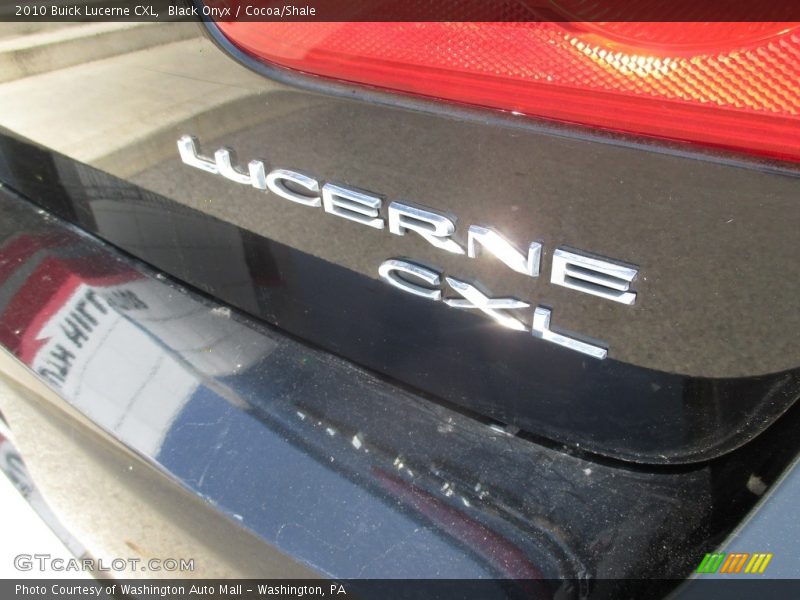 Black Onyx / Cocoa/Shale 2010 Buick Lucerne CXL