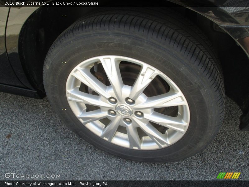 Black Onyx / Cocoa/Shale 2010 Buick Lucerne CXL