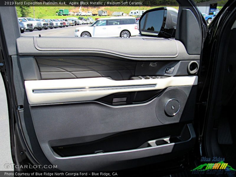 Agate Black Metallic / Medium Soft Ceramic 2019 Ford Expedition Platinum 4x4