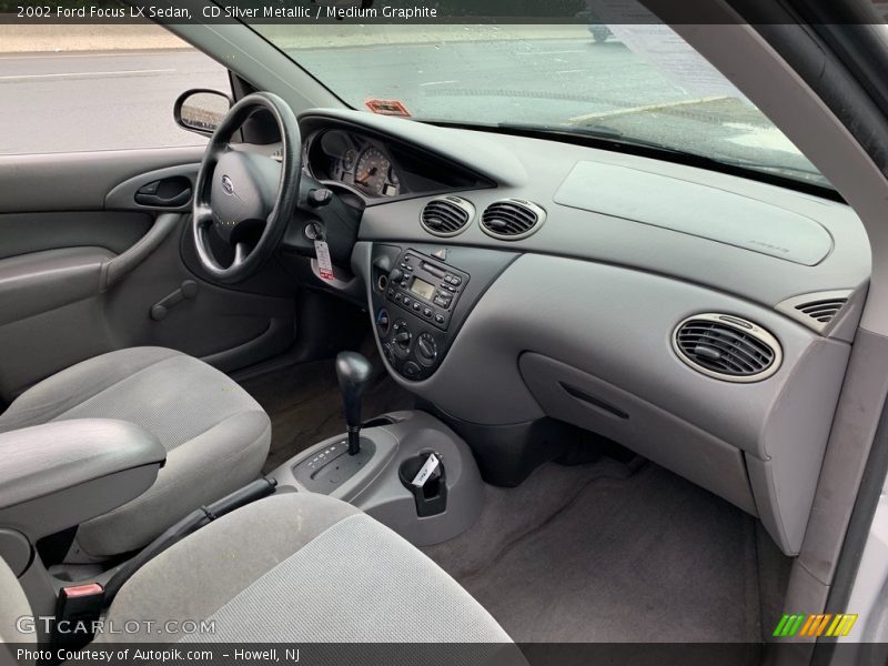 CD Silver Metallic / Medium Graphite 2002 Ford Focus LX Sedan