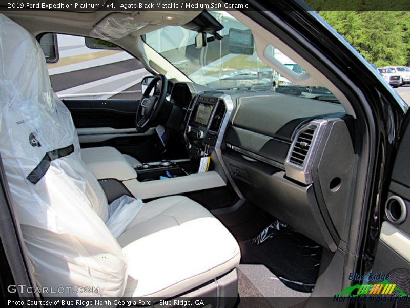 Agate Black Metallic / Medium Soft Ceramic 2019 Ford Expedition Platinum 4x4
