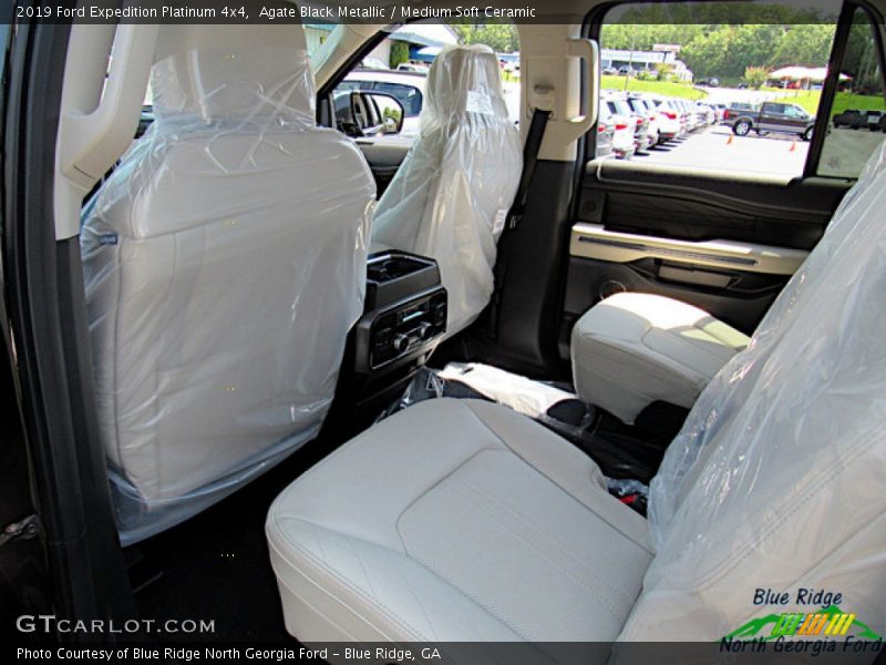 Agate Black Metallic / Medium Soft Ceramic 2019 Ford Expedition Platinum 4x4