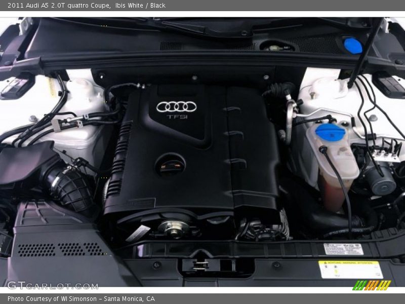 Ibis White / Black 2011 Audi A5 2.0T quattro Coupe