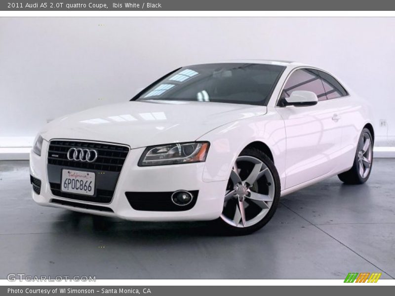 Ibis White / Black 2011 Audi A5 2.0T quattro Coupe