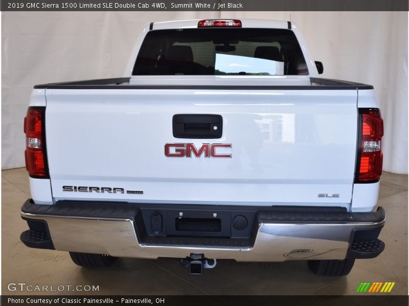 Summit White / Jet Black 2019 GMC Sierra 1500 Limited SLE Double Cab 4WD