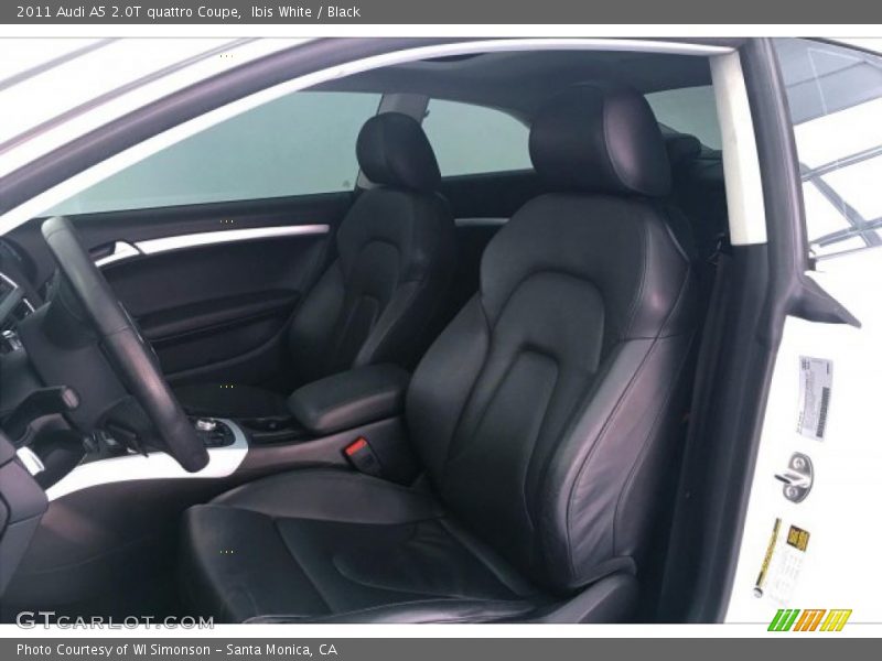 Ibis White / Black 2011 Audi A5 2.0T quattro Coupe