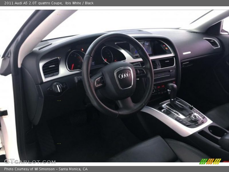 Ibis White / Black 2011 Audi A5 2.0T quattro Coupe