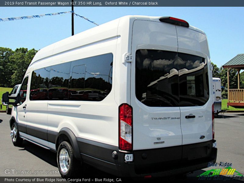 Oxford White / Charcoal black 2019 Ford Transit Passenger Wagon XLT 350 HR Long
