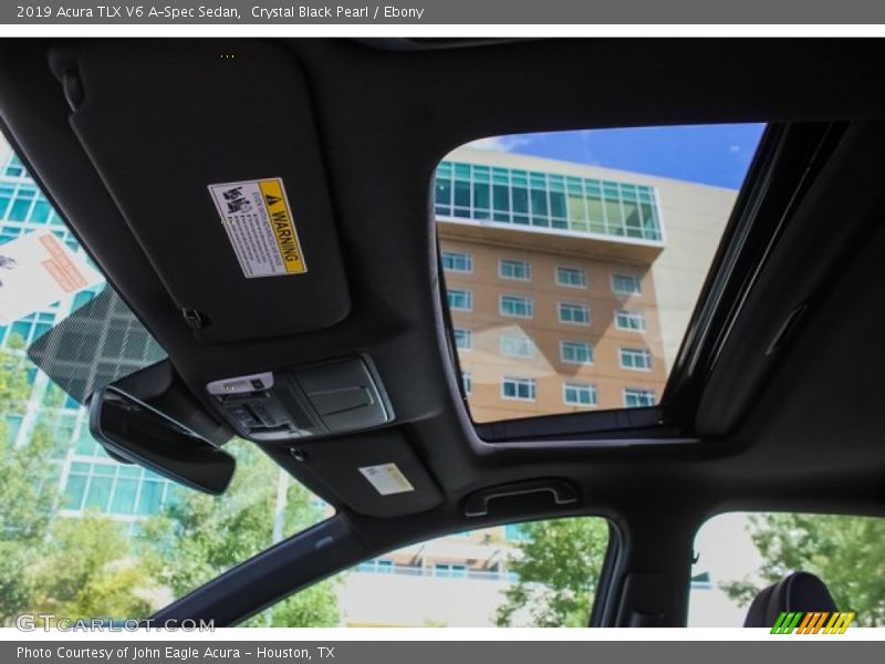 Crystal Black Pearl / Ebony 2019 Acura TLX V6 A-Spec Sedan