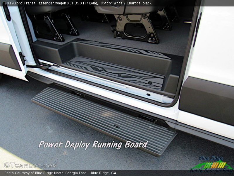 Oxford White / Charcoal black 2019 Ford Transit Passenger Wagon XLT 350 HR Long
