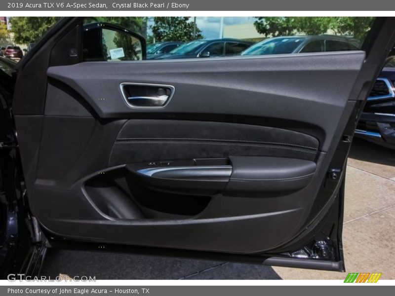 Crystal Black Pearl / Ebony 2019 Acura TLX V6 A-Spec Sedan