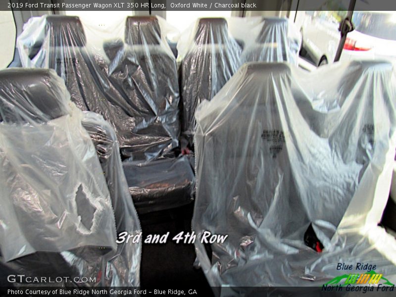 Oxford White / Charcoal black 2019 Ford Transit Passenger Wagon XLT 350 HR Long