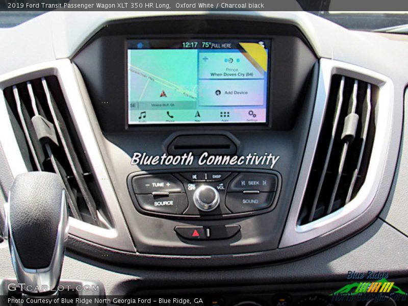 Oxford White / Charcoal black 2019 Ford Transit Passenger Wagon XLT 350 HR Long