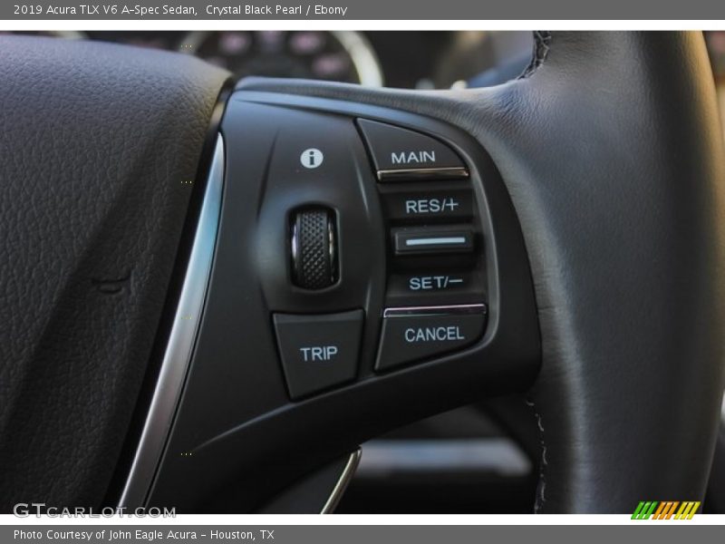 Crystal Black Pearl / Ebony 2019 Acura TLX V6 A-Spec Sedan