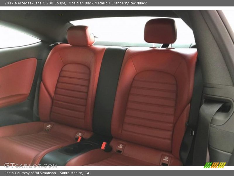 Rear Seat of 2017 C 300 Coupe