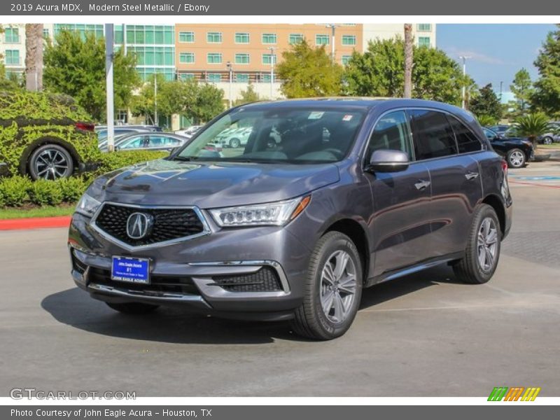 Modern Steel Metallic / Ebony 2019 Acura MDX