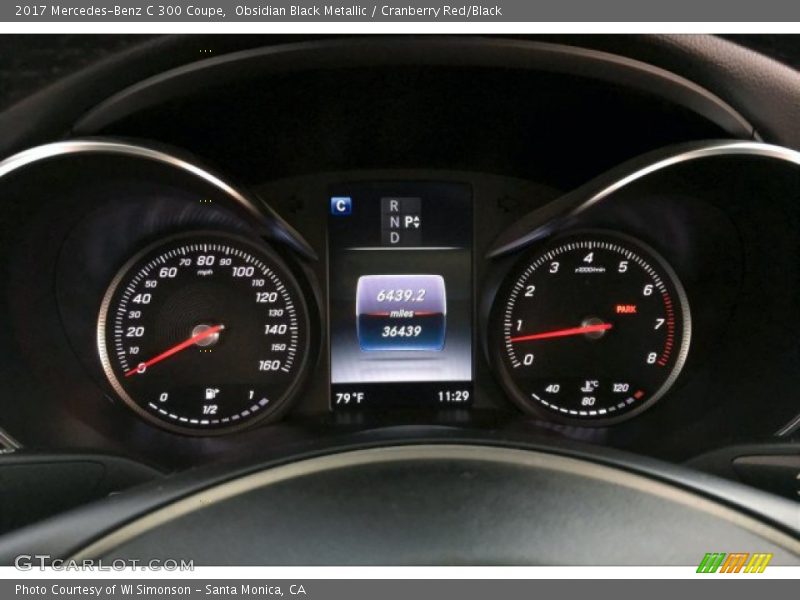  2017 C 300 Coupe 300 Coupe Gauges