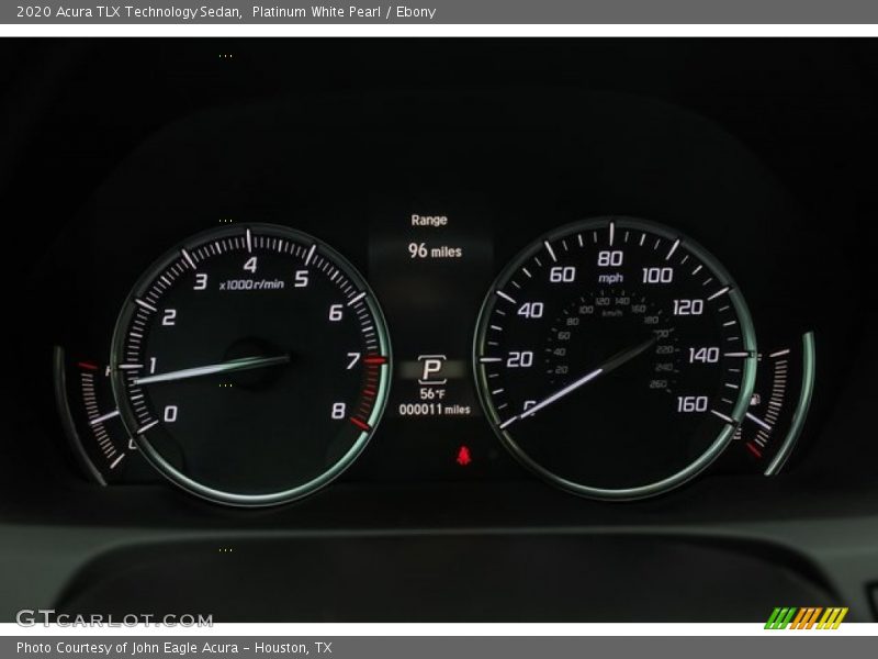  2020 TLX Technology Sedan Technology Sedan Gauges