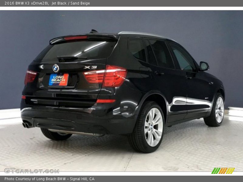 Jet Black / Sand Beige 2016 BMW X3 xDrive28i