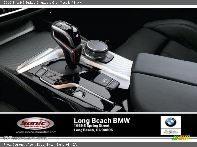 Singapore Gray Metallic / Black 2019 BMW M5 Sedan
