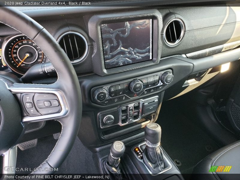 Controls of 2020 Gladiator Overland 4x4