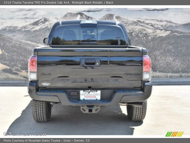 Midnight Black Metallic / Black 2019 Toyota Tacoma TRD Pro Double Cab 4x4