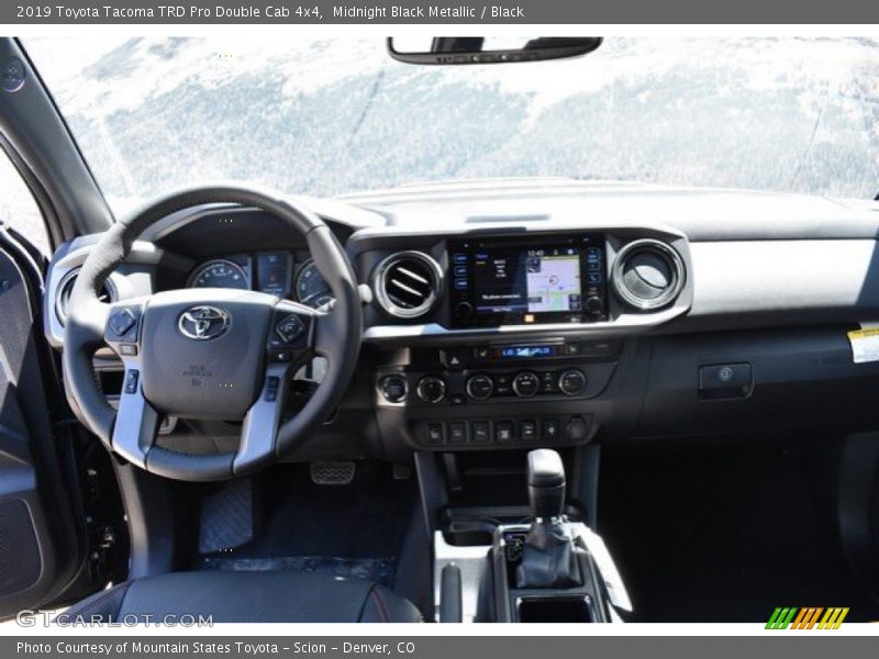 Midnight Black Metallic / Black 2019 Toyota Tacoma TRD Pro Double Cab 4x4
