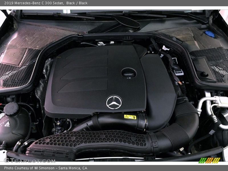 Black / Black 2019 Mercedes-Benz C 300 Sedan