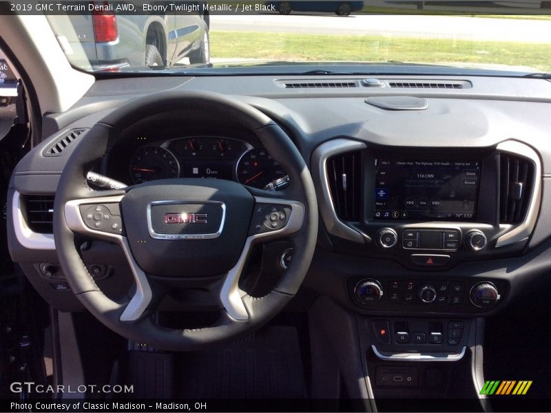 Ebony Twilight Metallic / Jet Black 2019 GMC Terrain Denali AWD
