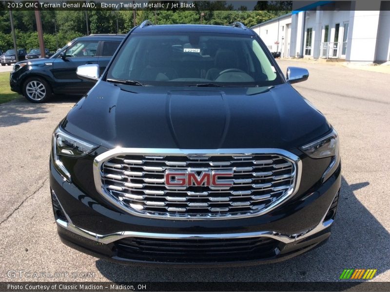 Ebony Twilight Metallic / Jet Black 2019 GMC Terrain Denali AWD
