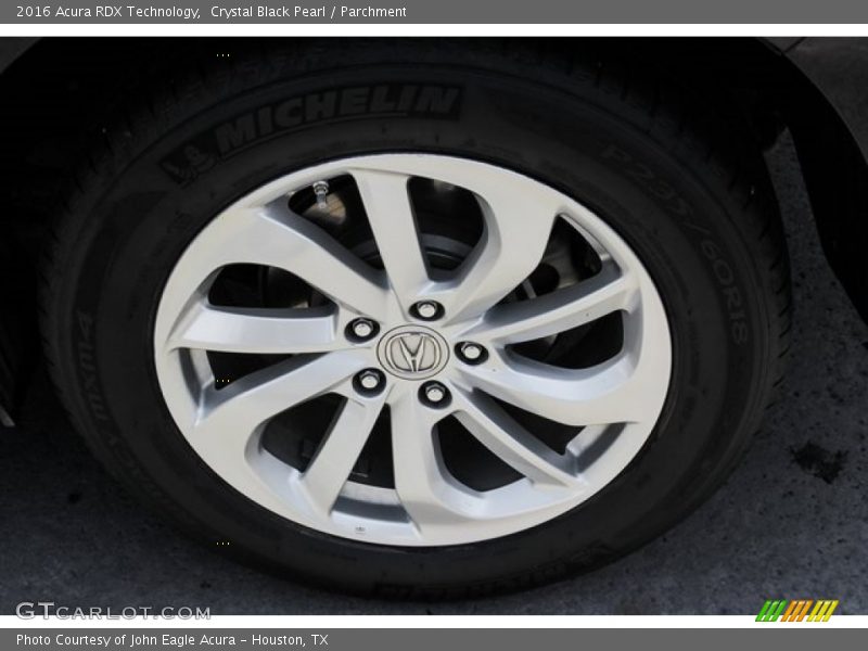 Crystal Black Pearl / Parchment 2016 Acura RDX Technology