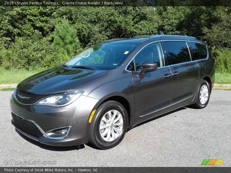 Granite Crystal Metallic / Black/Alloy 2018 Chrysler Pacifica Touring L