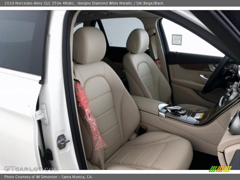 designo Diamond White Metallic / Silk Beige/Black 2019 Mercedes-Benz GLC 350e 4Matic