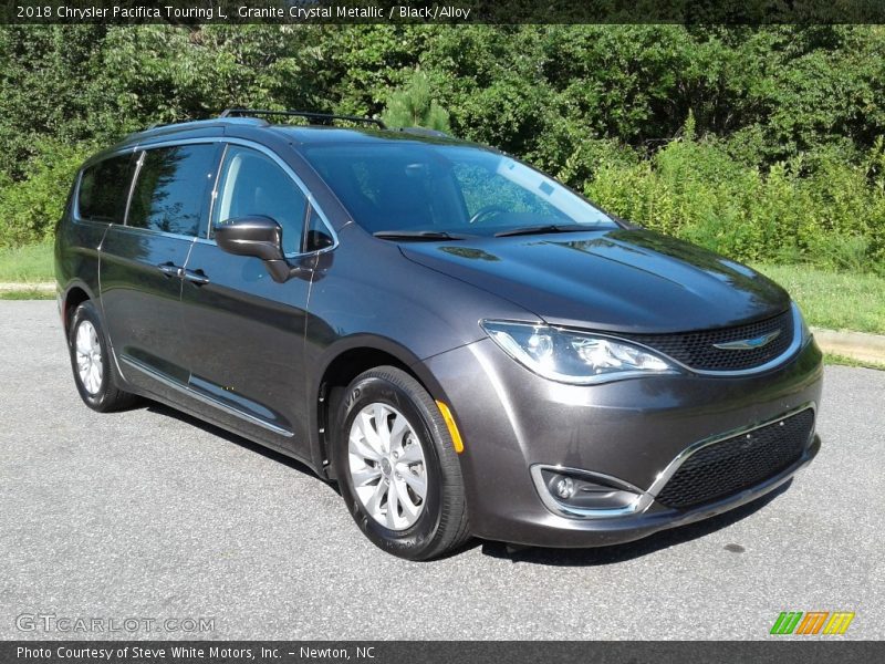 Granite Crystal Metallic / Black/Alloy 2018 Chrysler Pacifica Touring L