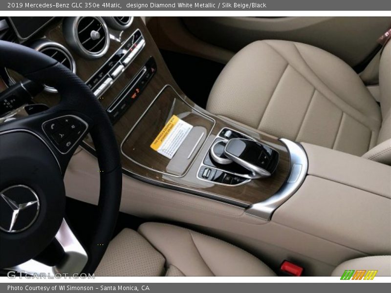 designo Diamond White Metallic / Silk Beige/Black 2019 Mercedes-Benz GLC 350e 4Matic
