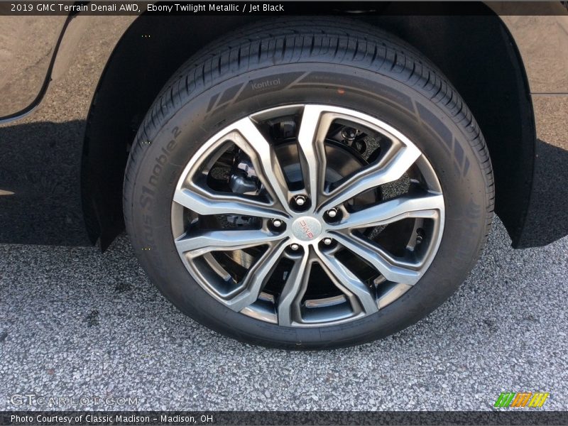 Ebony Twilight Metallic / Jet Black 2019 GMC Terrain Denali AWD